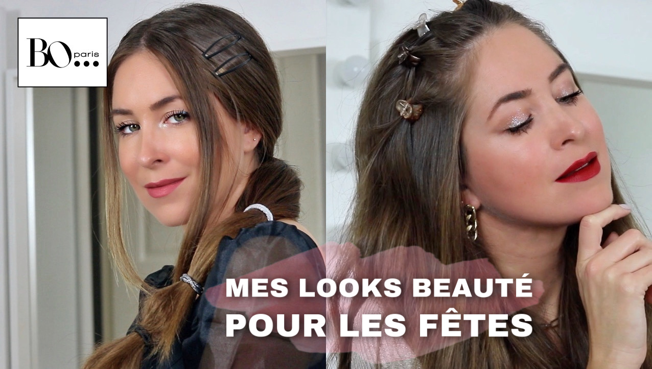 Mes looks beauté pour les fêtes