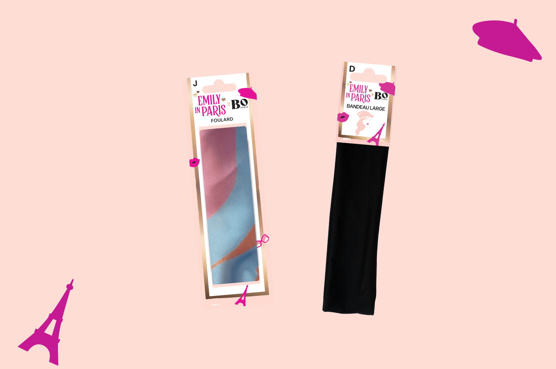 Les accessoires cheveux Emily in Paris